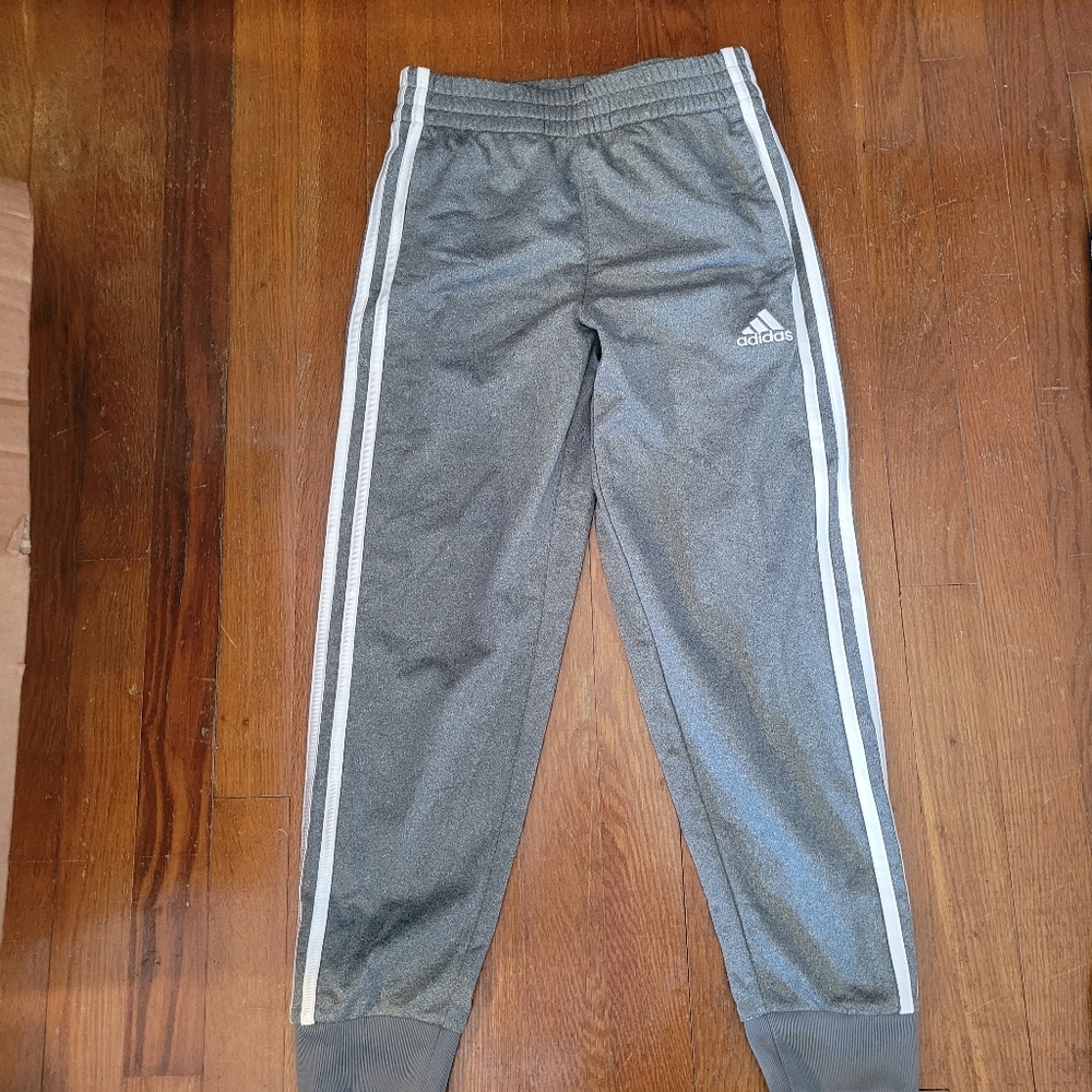 Adidas Gray Youth Athletic Jogger